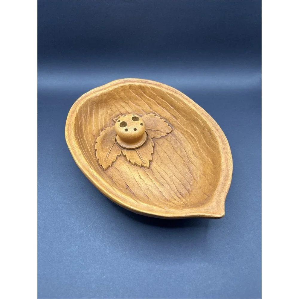 Vintage Nut Shaped Burwood Nut Bowl Without Nut Cracking Tools